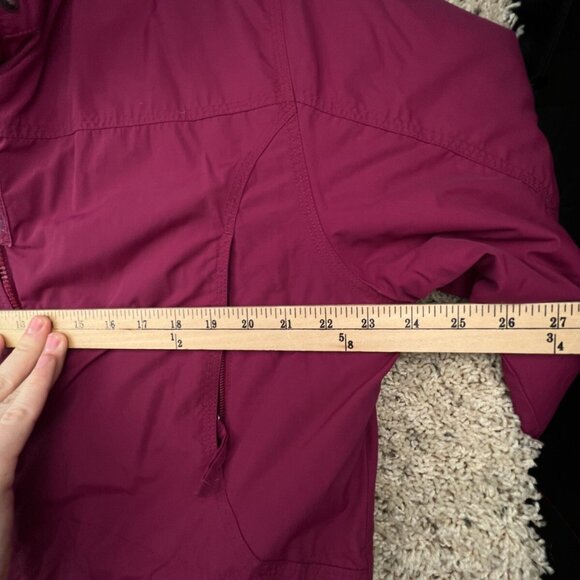 LL Bean Women’s Thinsulate Lined Hooded Jacket Coat Red 0BDX2 Size L Large Reg * - Picture 4 of 16